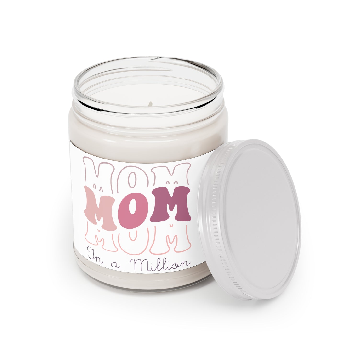 "Mom's Bliss: Lavender Vanilla Scent- Scented Candle