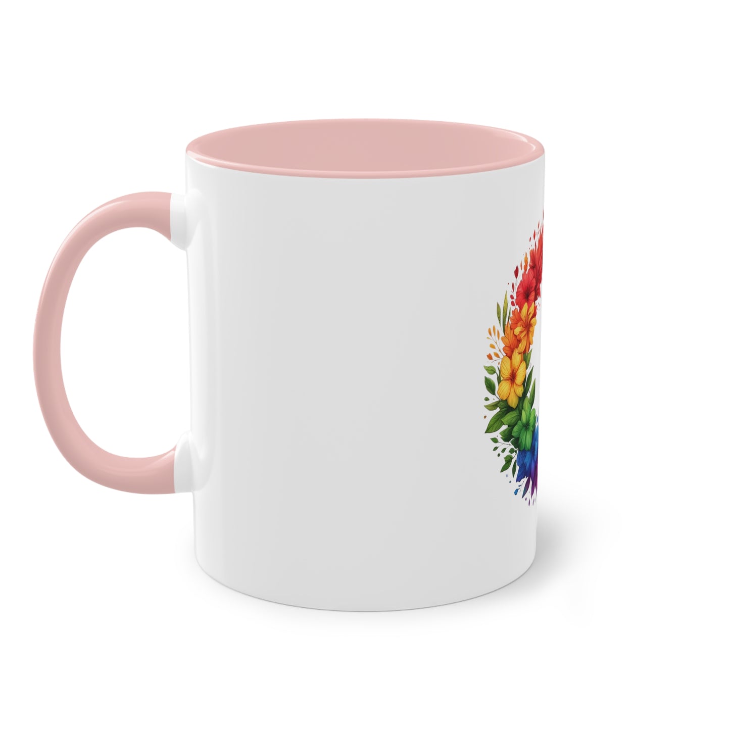 "Rainbow Pride" - Two Tone Mug