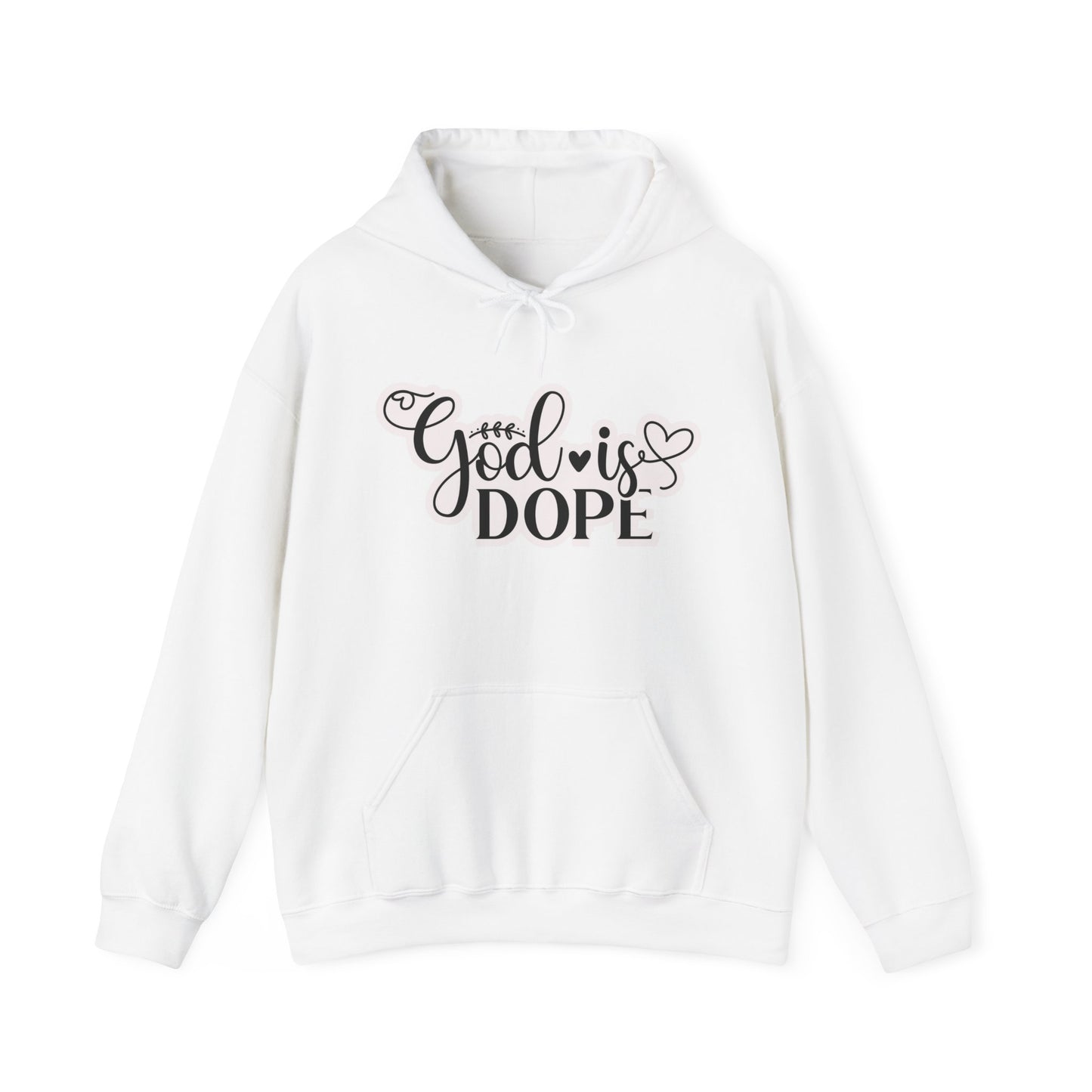 "Blessed and Cozy: Christian Quote Hood- Hoodie