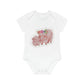 "Organic Cotton Baby Short Sleeve Bodysuit- Baby Organic Short Sleeve Bodysuit