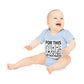 "For this child we have prayed" - Baby Organic Short Sleeve Bodysuit