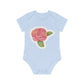 "Organic Cutie: Adorable Design Baby- Baby Organic Short Sleeve Bodysuit