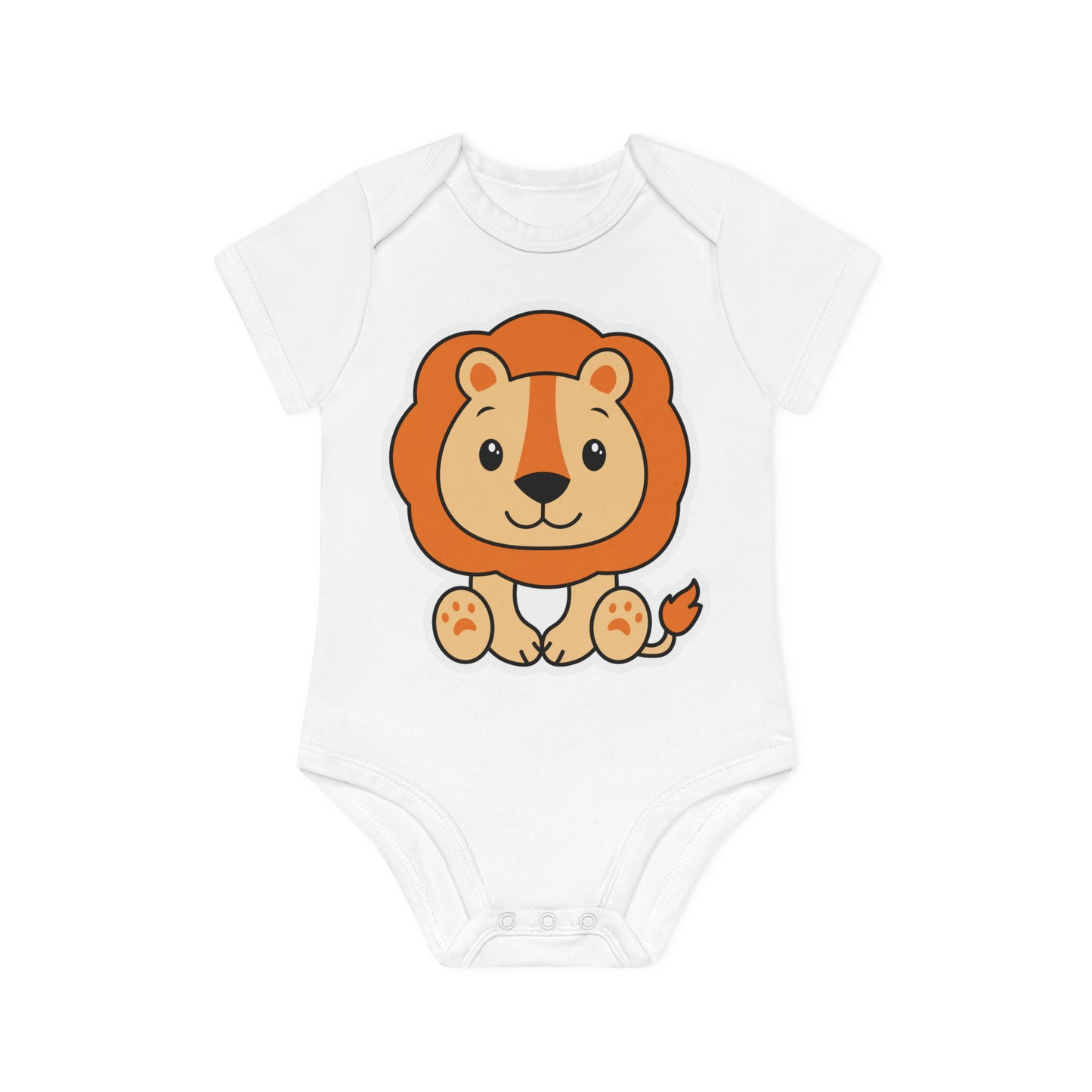 "Adorable Baby Organic Short Sleeve Bodysuit- Baby Organic Short Sleeve Bodysuit