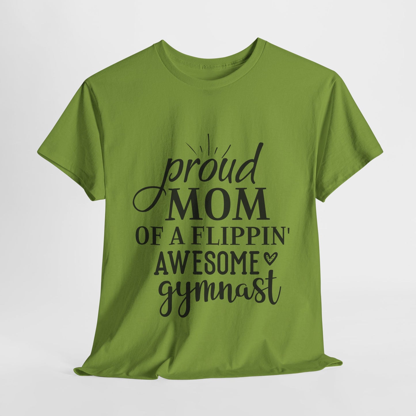 "Gymnast Mom" - Unisex Heavy Cotton Tee