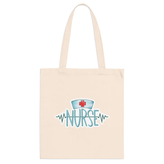 "Nurse Life Essentials Tote: Carry With Care- Tote Bag