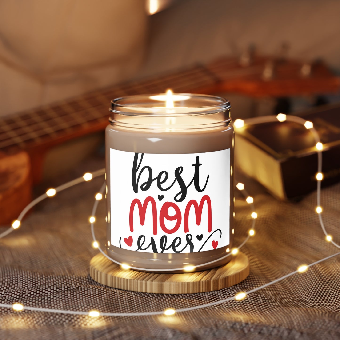 "Mom's Love in a Jar: Lavender- Scented Candle