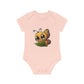 "Adorable Organic Short Sleeve Bodysuit for- Baby Organic Short Sleeve Bodysuit