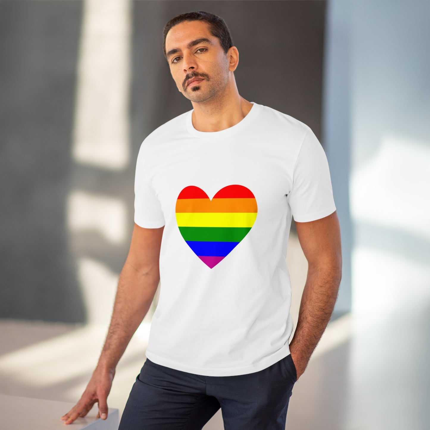 "Pride Rainbow Heart"- T-Shirt