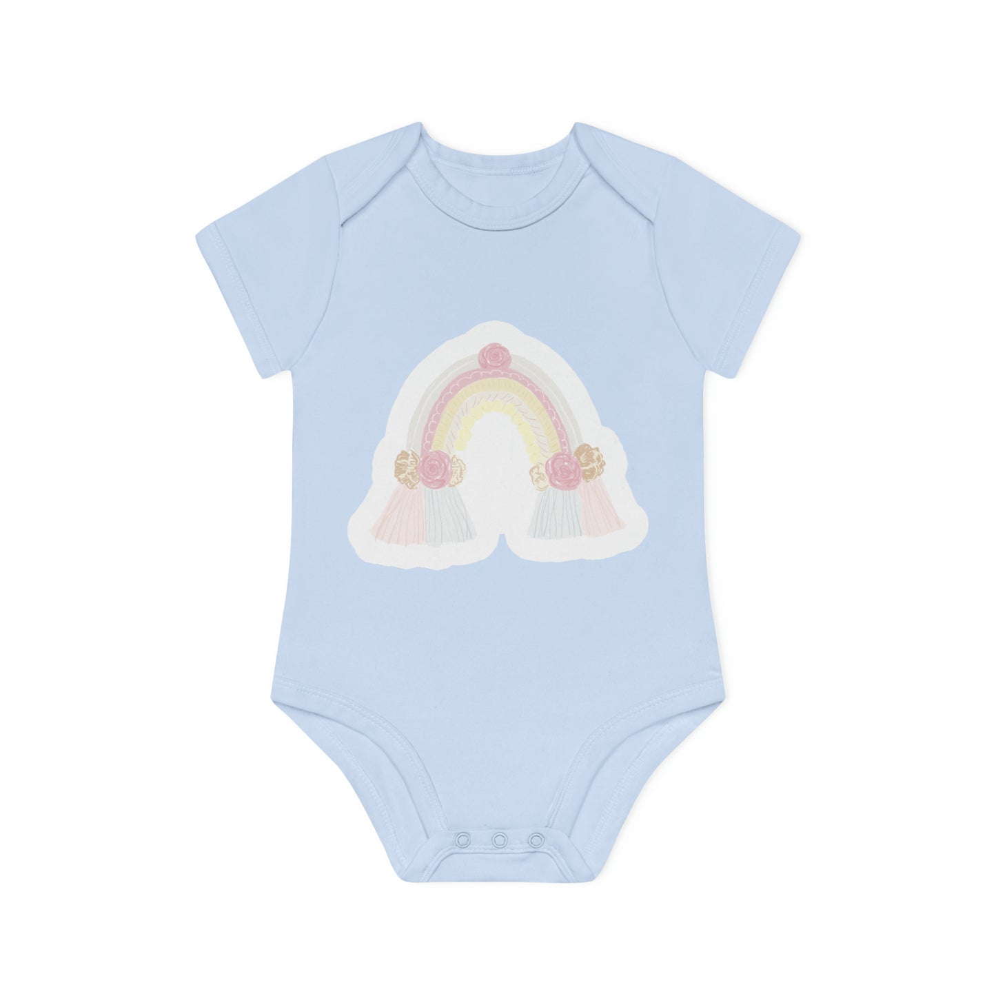 "Adorable Baby Organic Short Sleeve Bodysuit- Baby Organic Short Sleeve Bodysuit