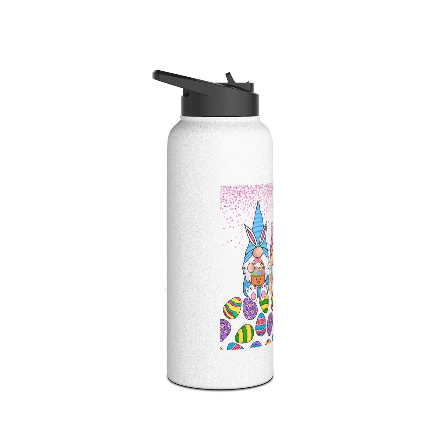 "Easter Bliss Tumbler: Colorful Spring- Stainless Steel Tumbler