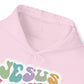 "Jesus Loves You" - Faithfully Cozy Hooded Sweatshirt - Hoodie