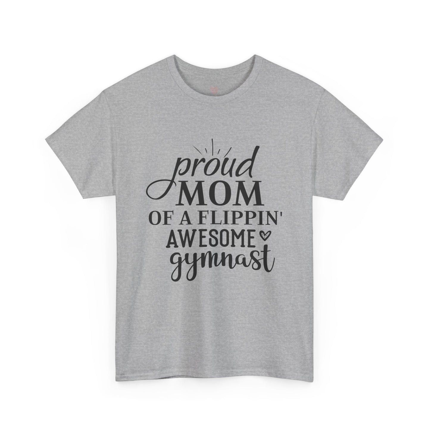 "Gymnast Mom" - Unisex Heavy Cotton Tee