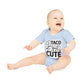 "Taco Bout Cute" - Baby Organic Short Sleeve Bodysuit