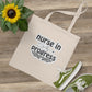 "Carry Your Caring Heart: Nurse T- Tote Bag