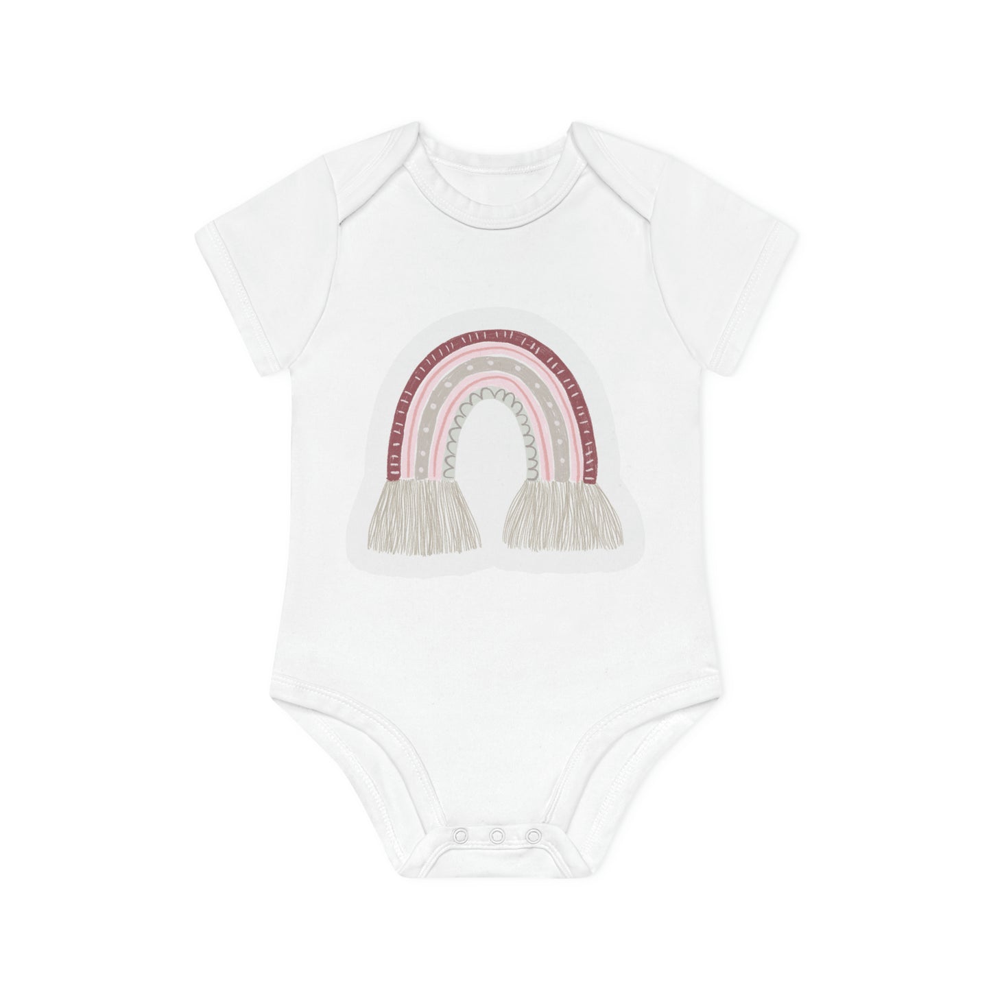 "Organically Adorable: Baby Short Sleeve Bod- Baby Organic Short Sleeve Bodysuit