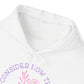 "Consider How The Wildflowers Grow" - Christian Quote - Hoodie