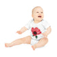 "Organic Adorable Onesie: Sweet Design- Baby Organic Short Sleeve Bodysuit