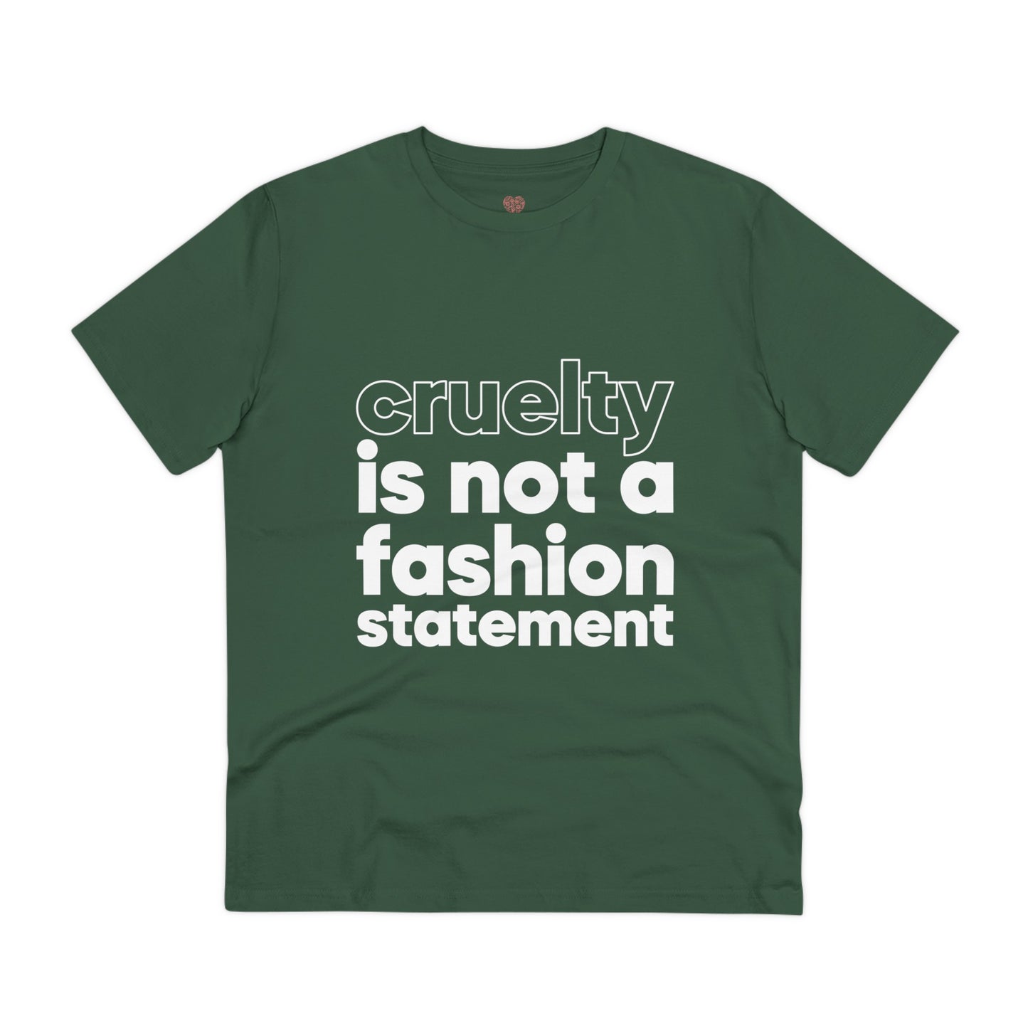 "Cruelty is not a fashion statement" Vegan Vibes Tee - T-Shirt