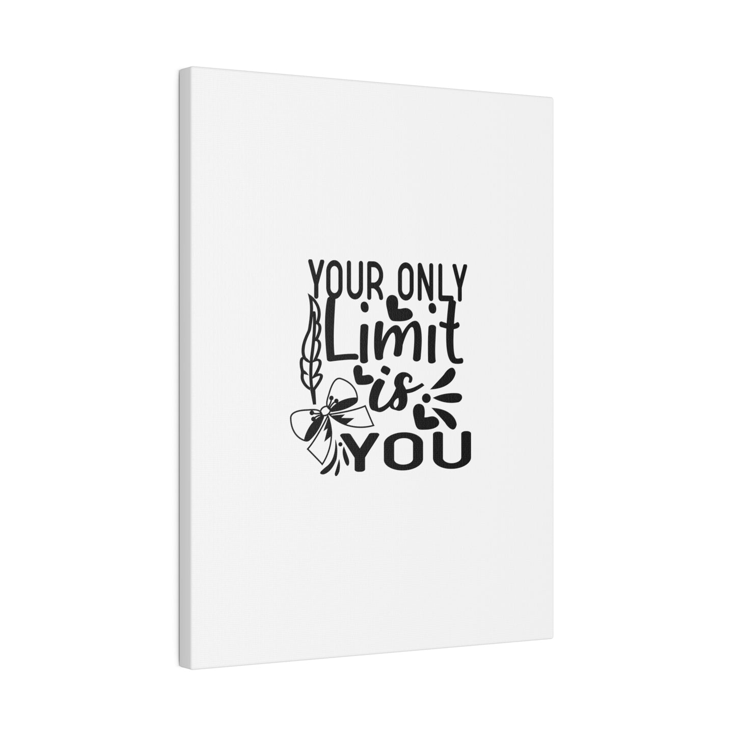 "Motivational Quote" Canvas Print - Inspir- Quote Canvas