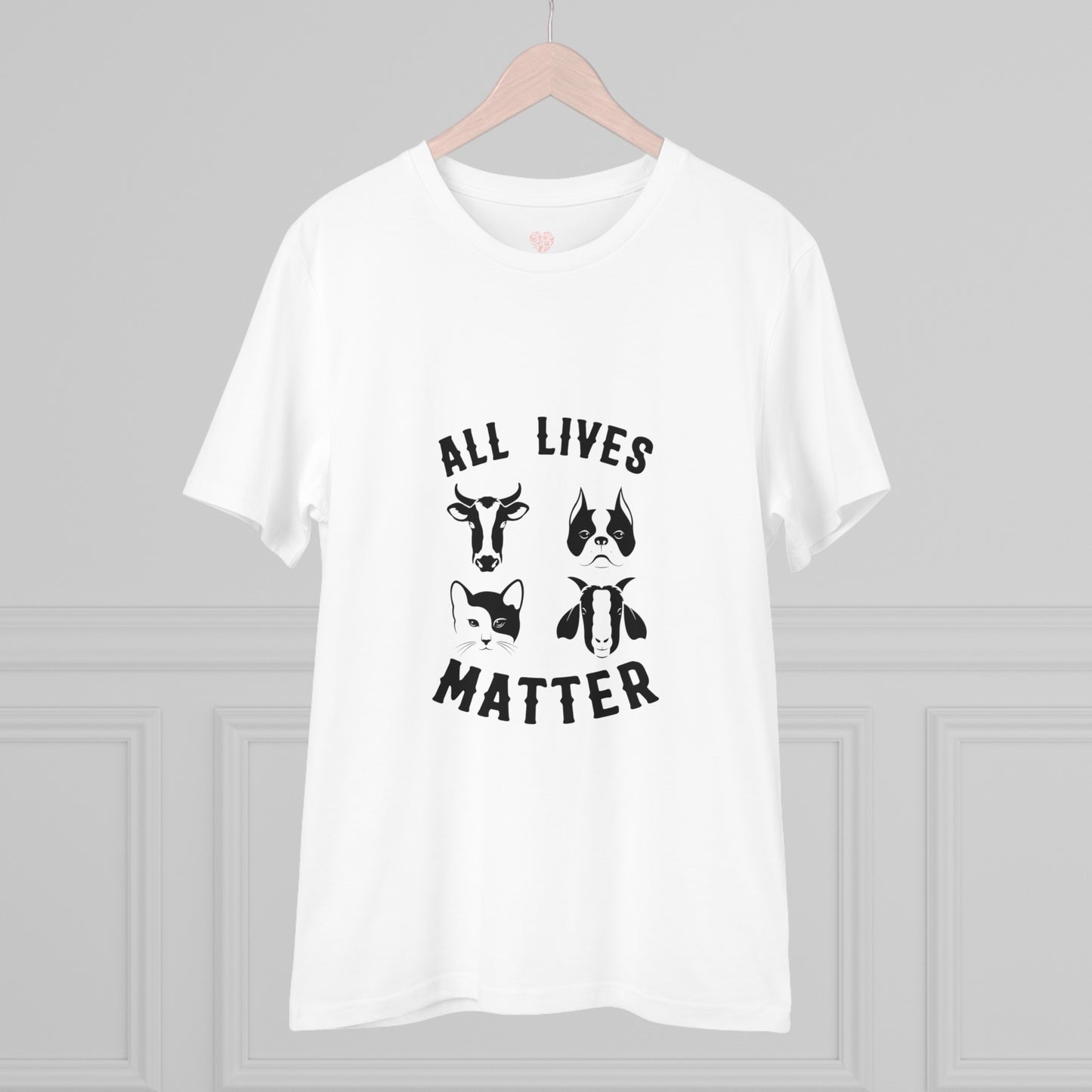 "All Lives Matter" Vegan Vibes Tee- T-Shirt