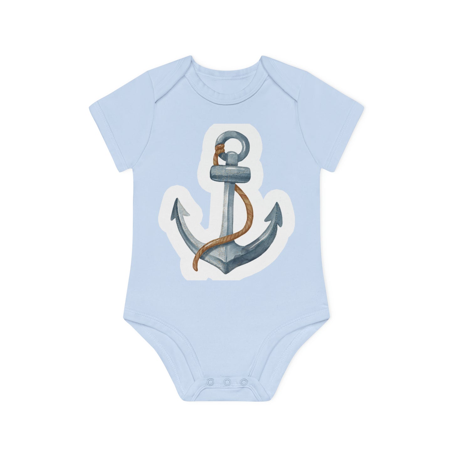 "Adorable Organic Short Sleeve Bodysuit for- Baby Organic Short Sleeve Bodysuit