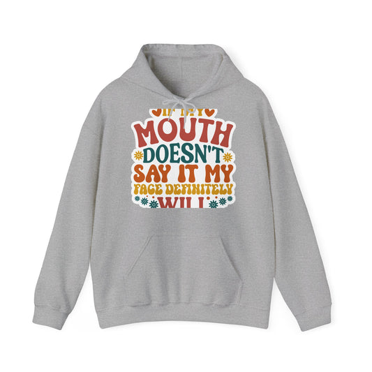 "Stay Warm and Sassy in This Sarcast- Hoodie