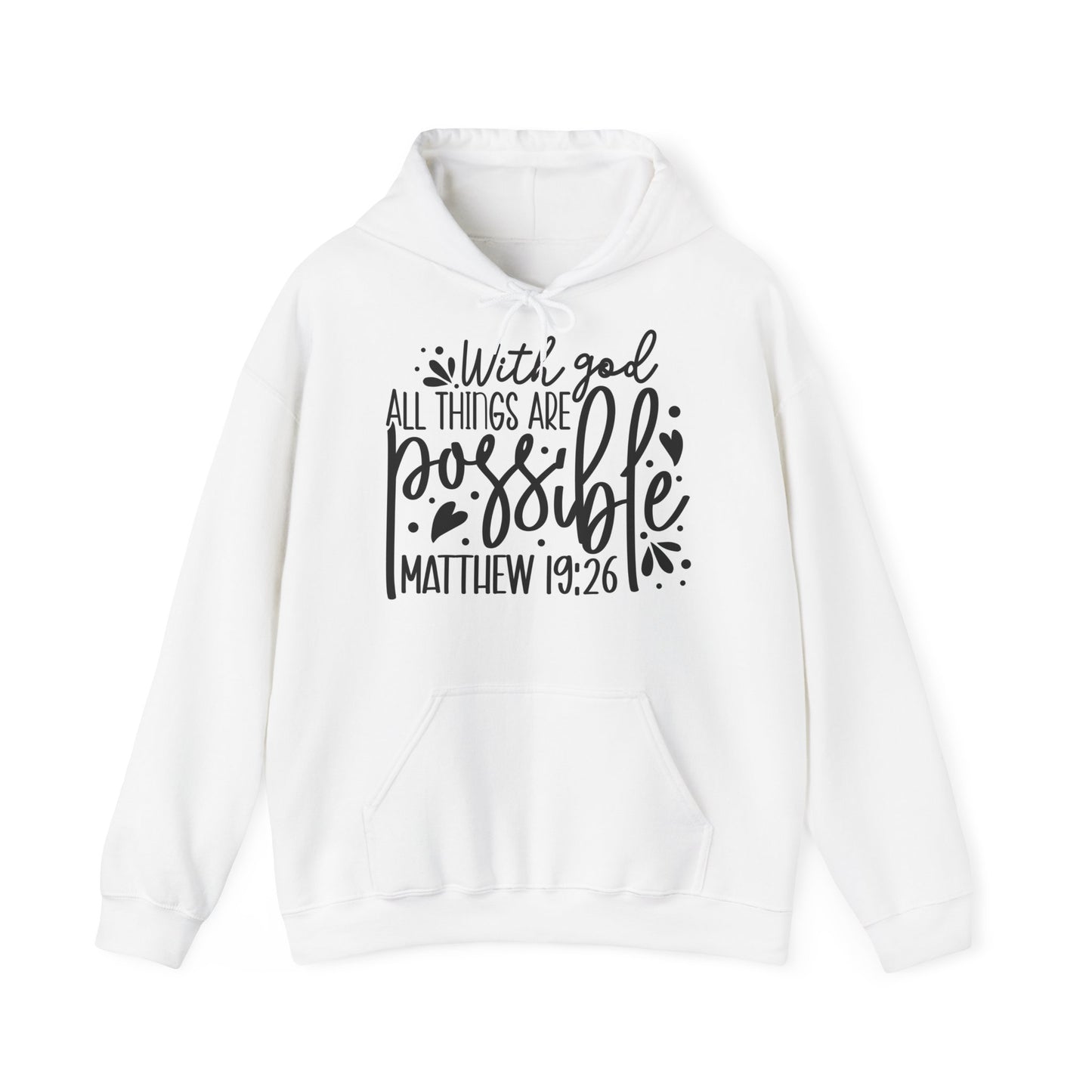 "Spiritual Strength Hooded Sweatshirt: Em- Hoodie