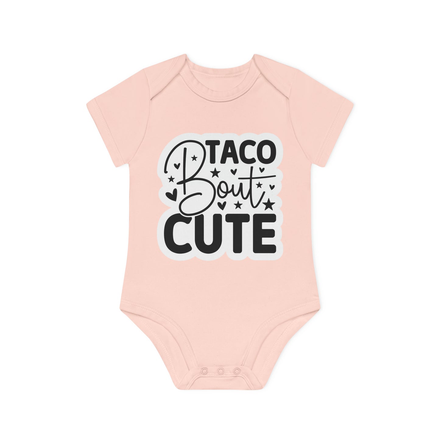 "Taco Bout Cute" - Baby Organic Short Sleeve Bodysuit