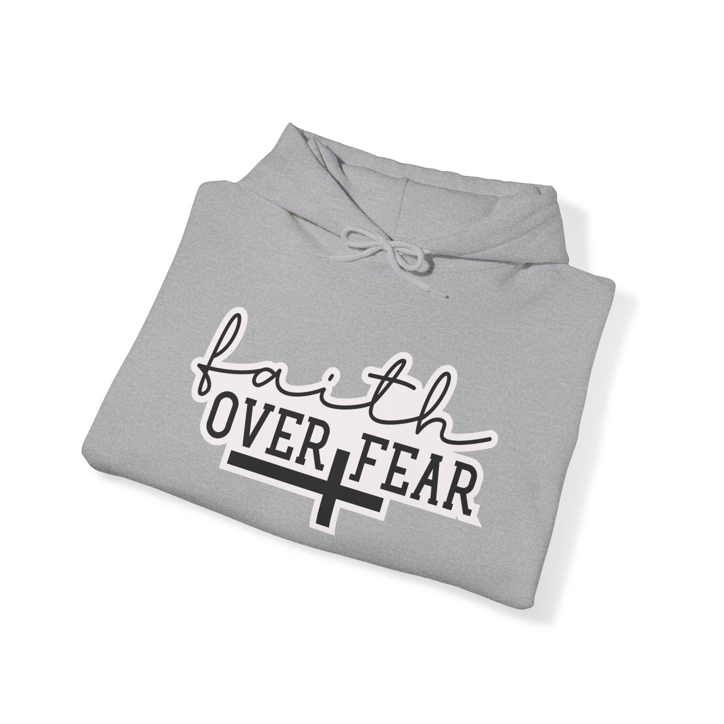 "Faithful Comfort: Christian Quote Hooded- Hoodie