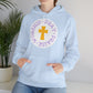 "Worship, Pray, Praise" - Christian Quote - Hoodie