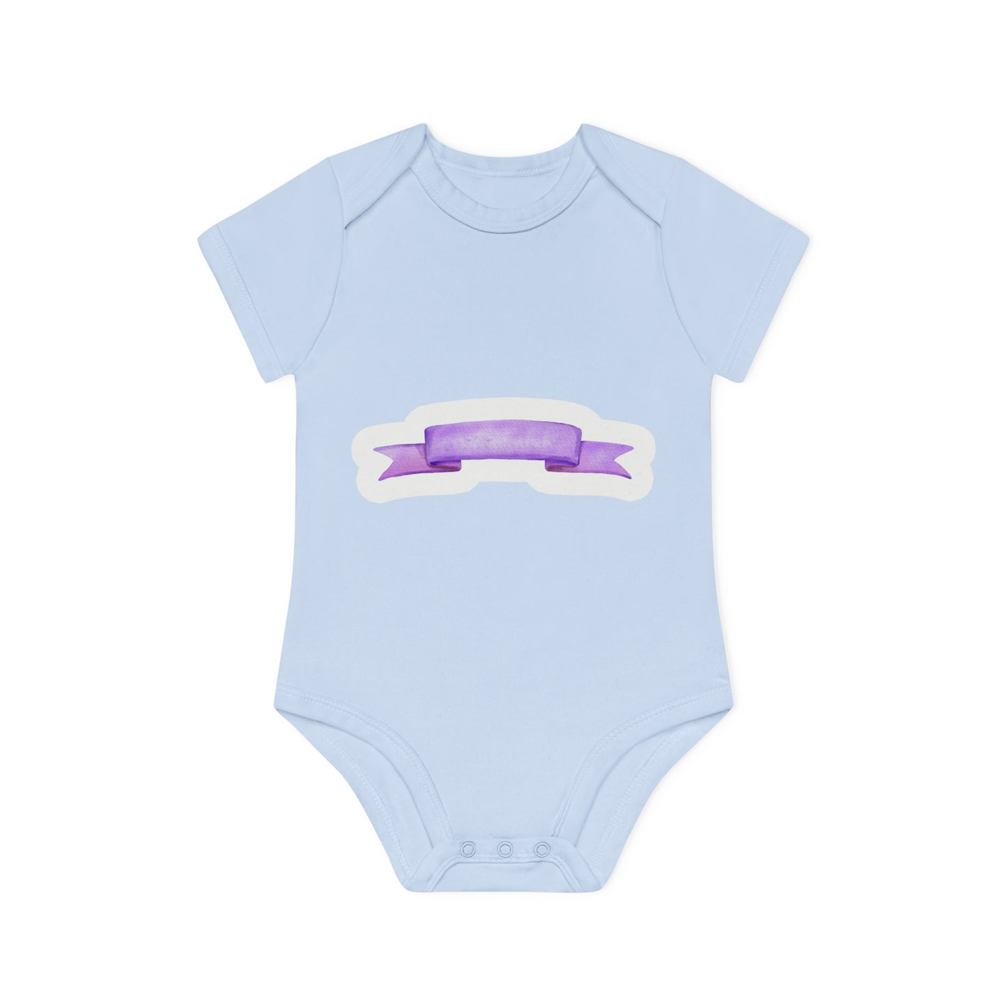 "Organic Cuteness: Baby Short Sleeve- Baby Organic Short Sleeve Bodysuit