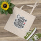 "Coffee, Scrubs and Rubber Gloves" - Nurse Tote Bag