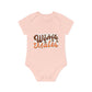 "Sweet Dreams Baby Organic Short Sleeve Bodysuit- Baby Organic Short Sleeve Bodysuit