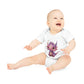 "Adorable Dragon" - Baby Organic Short Sleeve Bodysuit