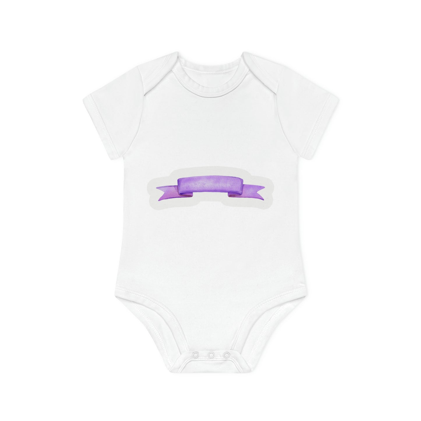 "Organic Cuteness: Baby Short Sleeve- Baby Organic Short Sleeve Bodysuit