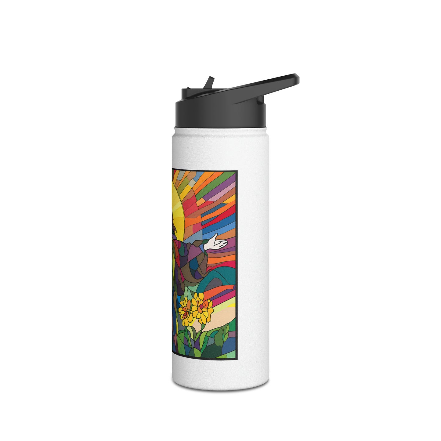 "Jesus Abstract" - Stainless Steel Tumbler