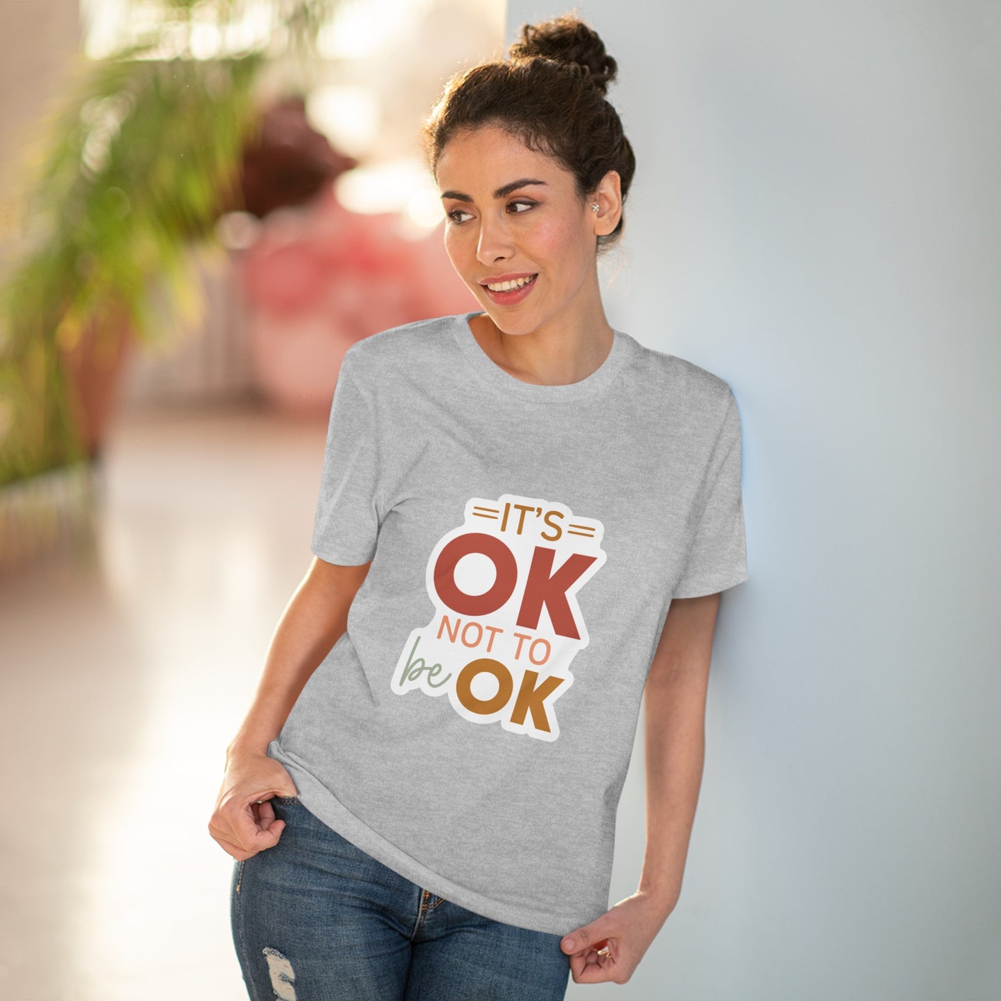 "It's ok not to be ok" Mental Health - T-Shirt