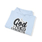 "God is my Strength" - Hooded Sweatshirt - Hoodie