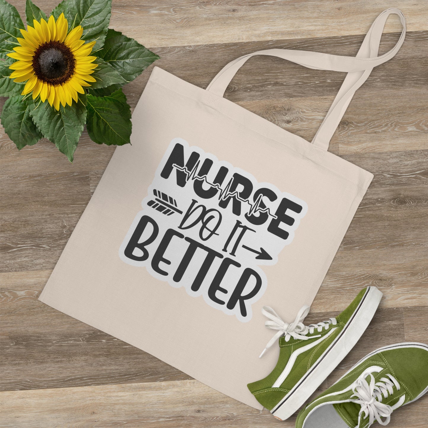 "Caring Heart Nurse Tote Bag - Ideal Gift- Tote Bag