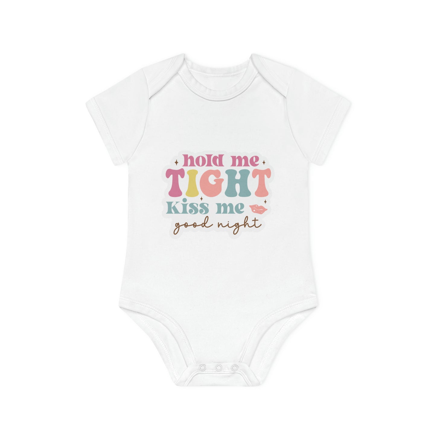 "Organic Cutie Baby Short Sleeve Bodys- Baby Organic Short Sleeve Bodysuit