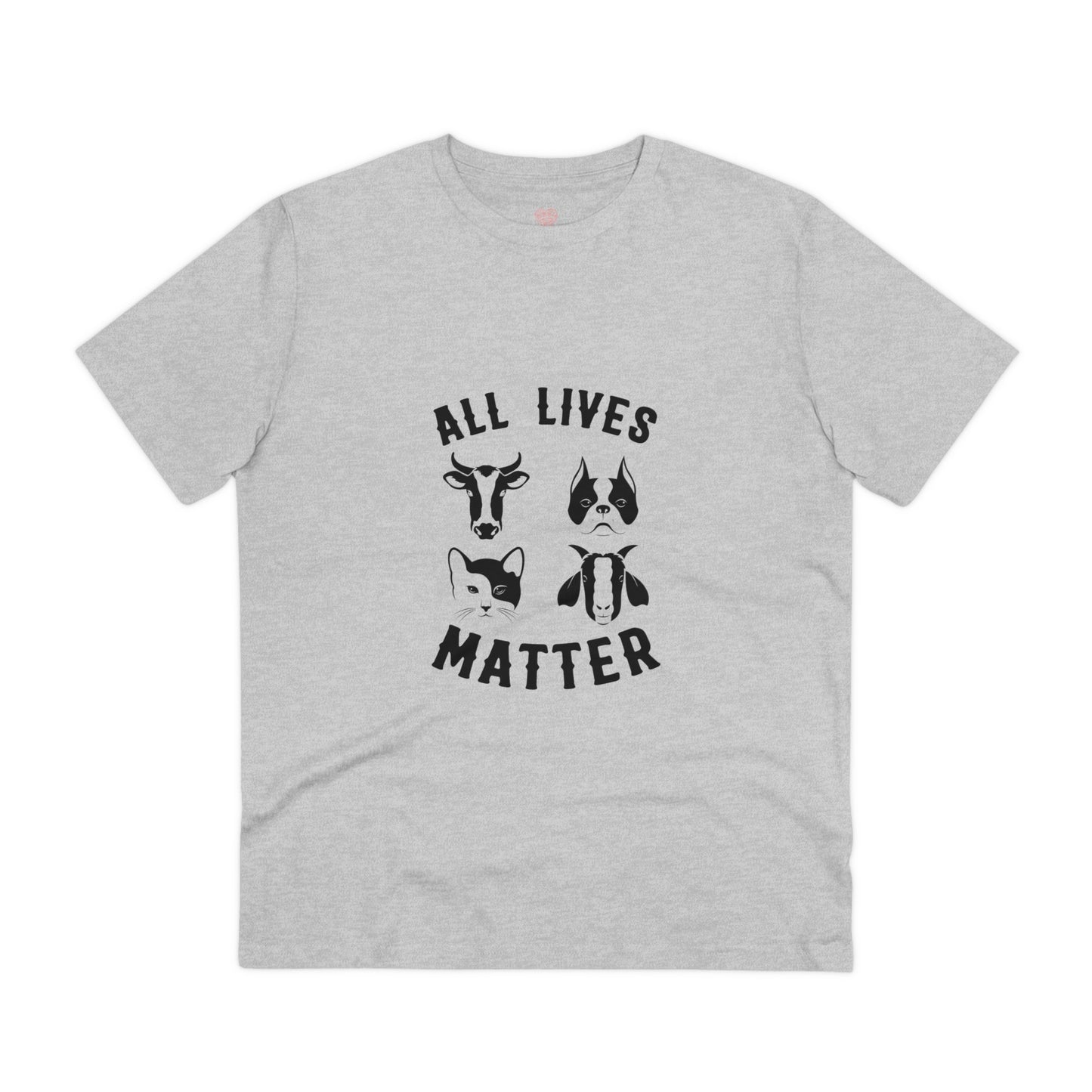 "All Lives Matter" Vegan Vibes Tee- T-Shirt