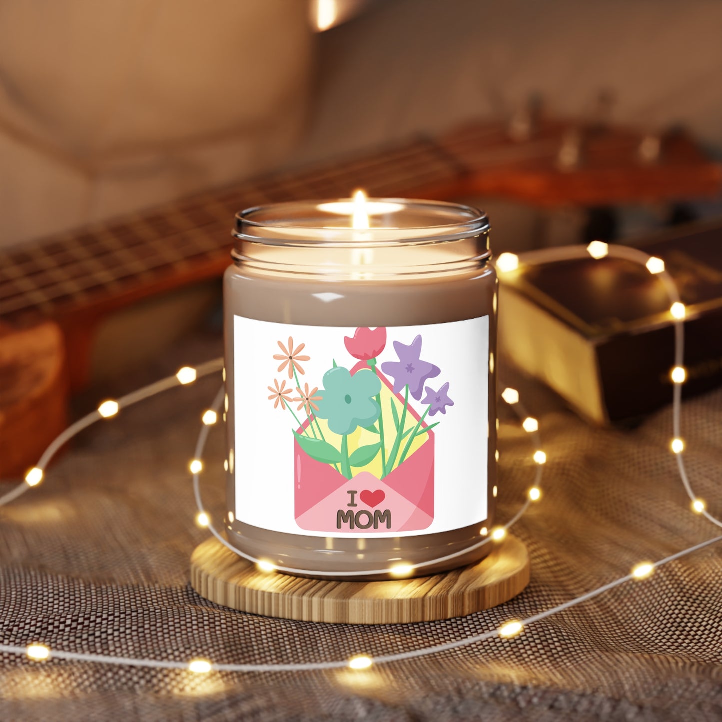 "Mother's Embrace: Lavender Vanilla S- Scented Candle