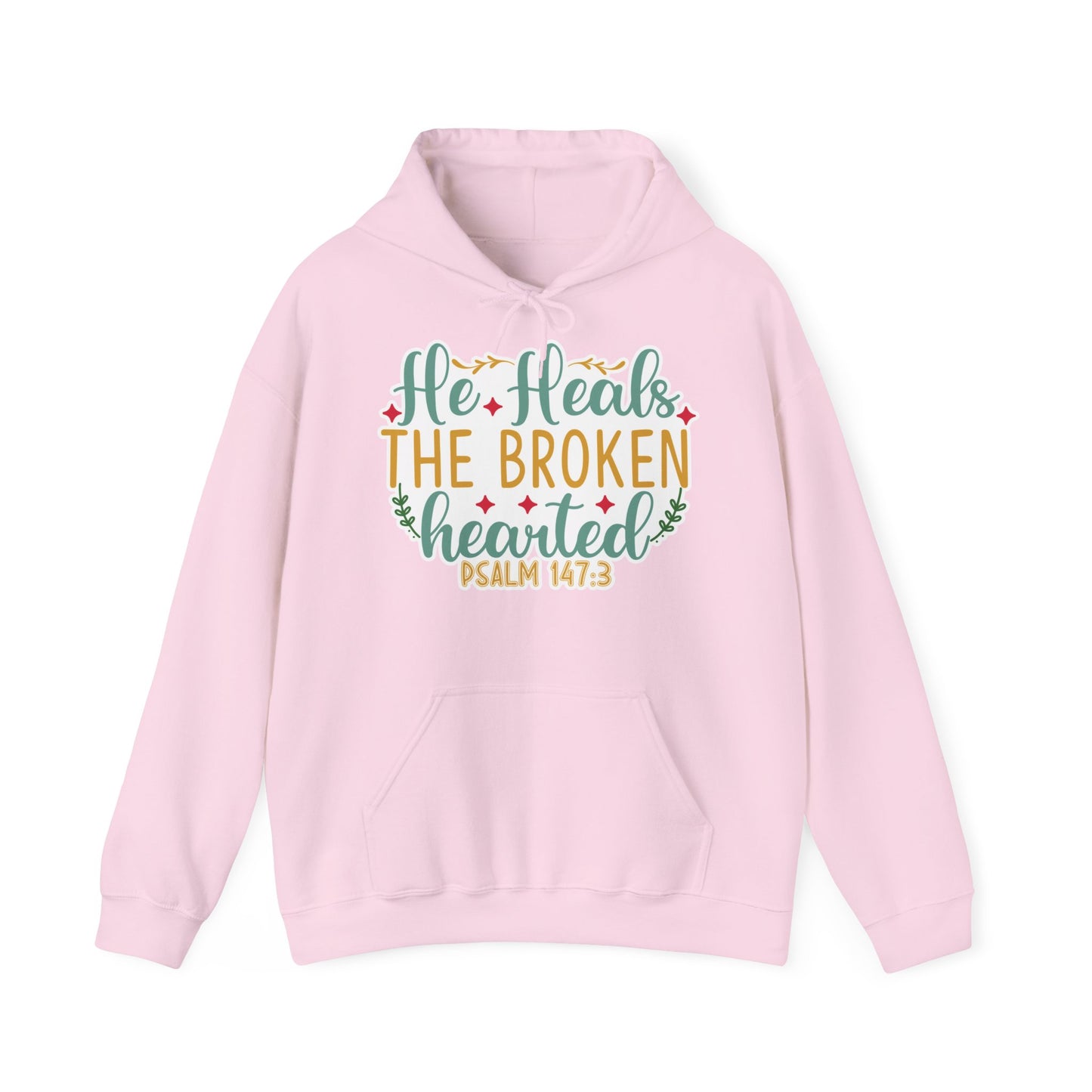 "Faith-Filled Comfort: Christian Quote Hood- Hoodie