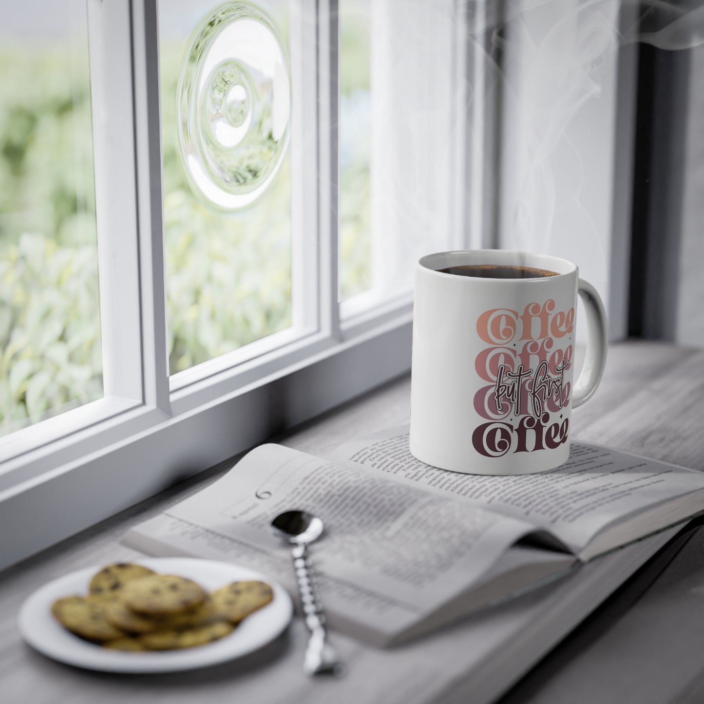 "But first, coffee" - Ceramic 11oz Mug