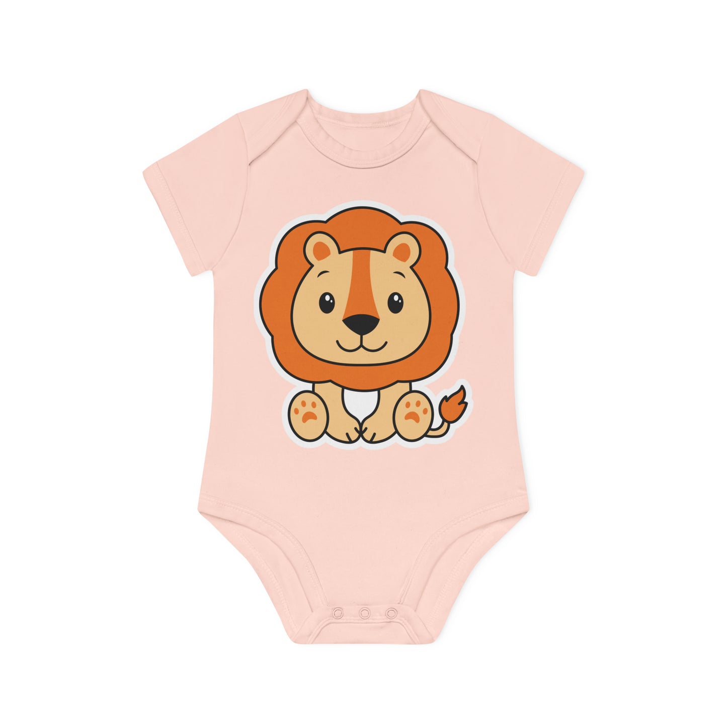 "Adorable Baby Organic Short Sleeve Bodysuit- Baby Organic Short Sleeve Bodysuit