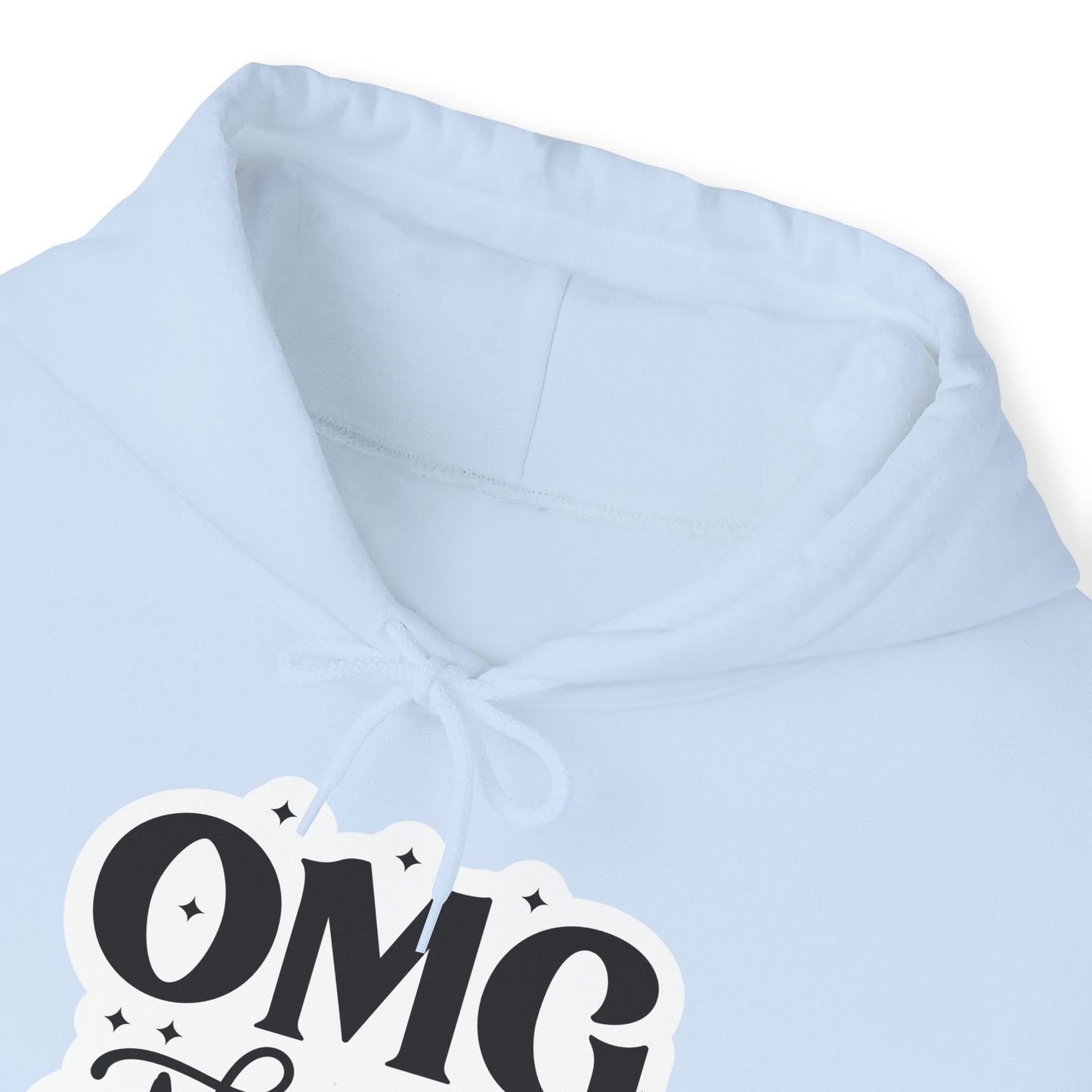 "OMG No one Cares" - Sarcastic Sass Hooded Sweatshirt - Hoodie