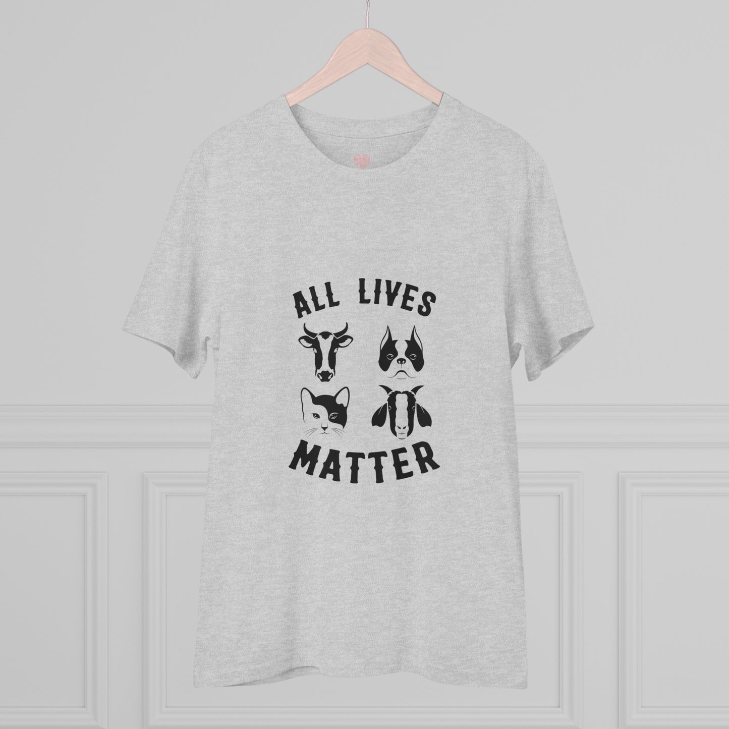 "All Lives Matter" Vegan Vibes Tee- T-Shirt