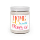 "Blissful Blooms: Floral Scent- Scented Candle