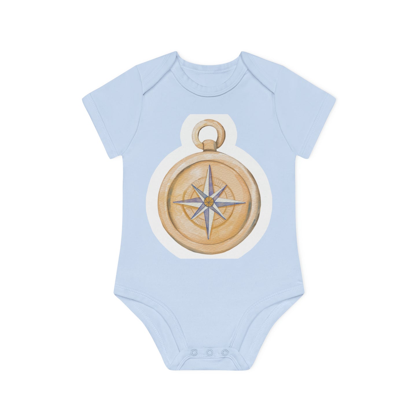 "Organic Cutie Short Sleeve Bodysuit- Baby Organic Short Sleeve Bodysuit