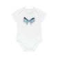 "Adorable Bow" - Baby Organic Short Sleeve Bodysuit